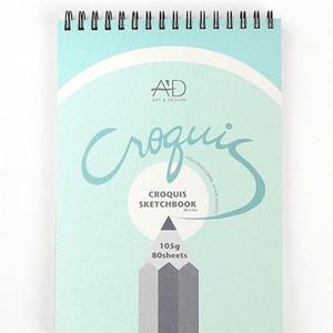 아트앤디자인 고급크로키북 B5 105g(좌철) -33791