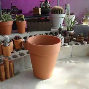 황토빛 긴기본형 30x37cm 특1호 독일산 화분 토분 고급