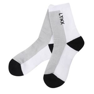 [링스골프]여성 로고언발 메탈사 중목 양말 L21C1SC753-1-1_BP