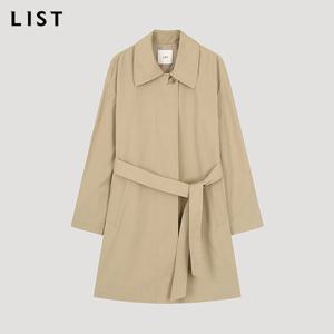 신상 [리스트] 벨티드 하프 트렌치 맥코트_TWWBYO72010_BE