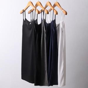 빅사이즈촉감굳나시 I617L407 스판빅사이즈끈롱나시 WW