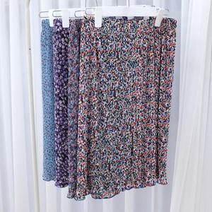 빅사이즈주름바지 R172L407 플라워스판쿨쇼츠팬츠 RN