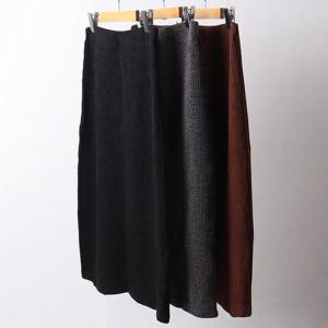 빅사이즈에이치스커트 3778L408 데일리니트스커트 WW