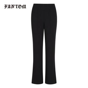 [팬텀] 여성 포켓 디테일 밴딩 소프트 팬츠 221D3PF382_BK