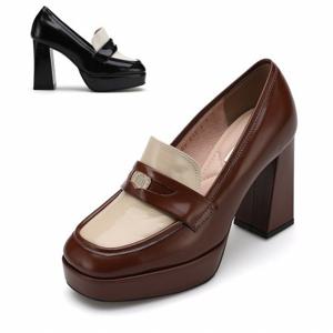 [미소페] 여성 로퍼힐 012439009 9.5cm 2color