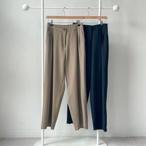 빅사이즈정장바지 S577L408 이그루즈핀턱밴딩팬츠 LT