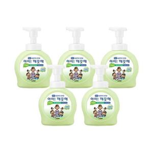 [아이깨끗해] 청포도 폼 핸드솝 490ml 5개 핸드워시