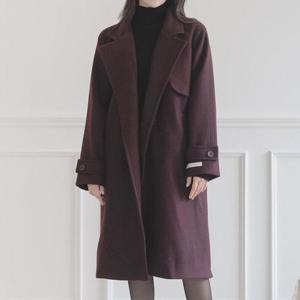 코트 울 스트랩 JK1217K89-티아즈