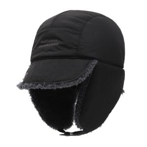 내셔널지오그래픽 N244AHA530 패딩 리버시블 고소모 BLACK