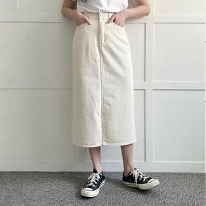 빅사이즈 409 에이치면데님롱스커트 DLOP365