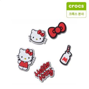 [크록스]헬로 키티 5팩 정품 지비츠 참 10012664