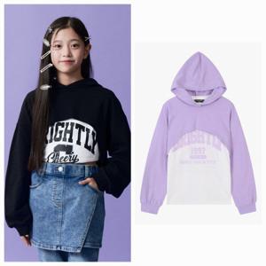 [더데이걸]크롭 후드 박시 반팔 세트TGMH24804