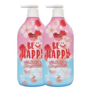 해피바스 스마일바디워시 릴렉싱 체리베리 900g x2