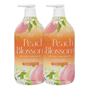 해피바스 피치 블로썸 바디워시 900g x2