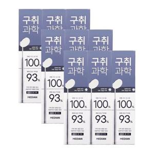 메디안 구취과학 치약 프리징 쿨민트 120g 3입 x3