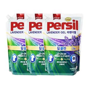 퍼실 딥클린 라벤더 드럼/일반 겸용 리필 2.1L x3