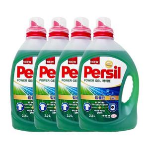 퍼실 딥클린 파워젤 드럼/일반 겸용 용기 2.2L x4