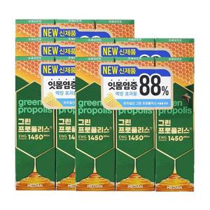 메디안 그린프로폴리스 치약 프레쉬민트 100g 3입 x5