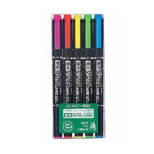(ZEBRA) 옵텍스 케어 형광펜 5색X1SET 제브라 OPTEX
