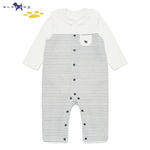 블루독베이비[hu] 24.FW NY)포켓퀼팅세트우주복 44C70-041-01 우주복 내의우주복 겨울우주복 실내복 선물