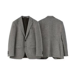 [맨잇슈트]맨잇슈트 가을 겨울 데일리 아이보리 베이지 스판 콤비재킷