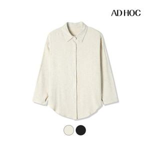 [애드호크]여성 린넨블렌디드 베이직 셔츠(HA7LS63)