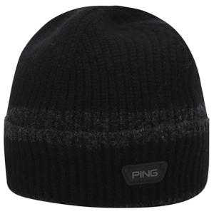 [핑골프][양말증정]남성 램스울 니트 비니 111D4CP005_BK