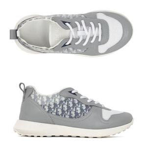 미세하자/디올 KIDS 그레이 오블리크 스니커즈 4SBS25SHOB 90B