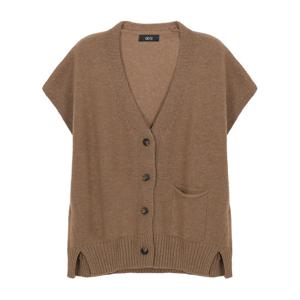 [에이비에프지]울 혼방 V넥 니트 베스트 APY4ZV32K