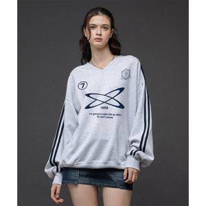 [네스파]일크로스 트랙 브이넥맨투맨 3 Color [NSPV_1007]