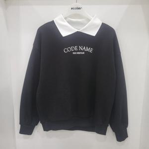 [에꼴리에]심플 레터링 요꼬 카라티(23D3457)_US