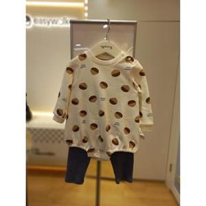 아가방 세이브존04 가을 마롱바디수트세트 01Q517507