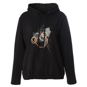 [안지크]프린팅져지배색후드티셔츠 AI3TS5120