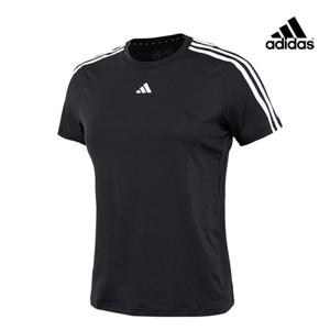 아디다스 우먼스 반팔 트레이닝복 에센셜 3S IC5039