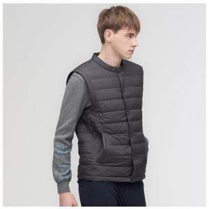 [링스골프][24FW베이직라인] 남성 골프경량 구스 베스트  L11D3J