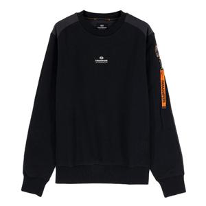 파라점퍼스 남성 베이직 맨투맨 블랙 24WMPMFLRE10 0541