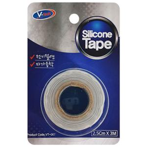 브이텍 실리콘 테이프(회색) VT067 자가융착 전기절연