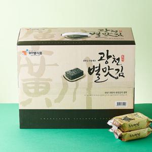 [작심밀도]산지직송 별맛 광천재래김(식탁용김 24봉)