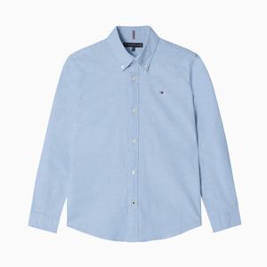 타미힐피거 키즈 T42F0HSH10CBT2 스트레치 옥스포드 셔츠