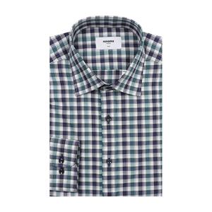 [레노마(셔츠)]신상품 멀티깅엄체크 슬림핏긴소매RNFSL0134GE