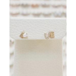 볼라레 세이브존03 볼라레 14k 러브레터 큐빅 귀걸이 AGGE549A