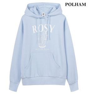 [폴햄]여성 소프트테리 빅그래픽 후드 티셔츠 PHF1TH2020