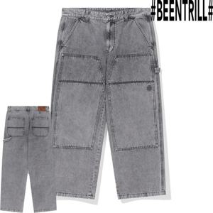 [빈트릴]더블니 데님 워크 팬츠 BA251PT053