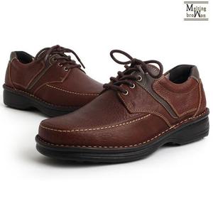 [멜팅브라운] 남자 캐주얼 구두 남성 소가죽 단화 D203