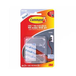3M 코맨드투명전선용클립(중/17301)