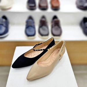 [탠디]골드 장식 메리제인 여성 구두 2cm굽 2color 124215_DG