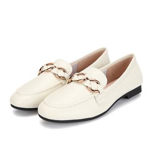 [바바라(슈즈)]골드 체인 장식 데일리 로퍼_BBG140_IV