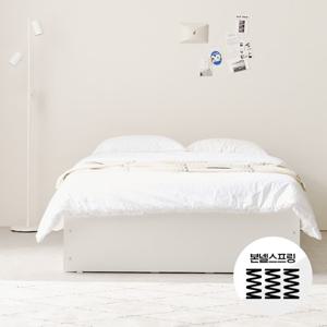 헤이몰리 라빈 무헤드 수납 침대 D 1370 본넬 매트리스