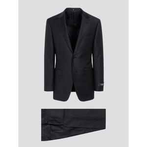 [갤럭시] 울 솔리드 슬림핏 수트 세트 - 차콜 그레이 (PS001333184)