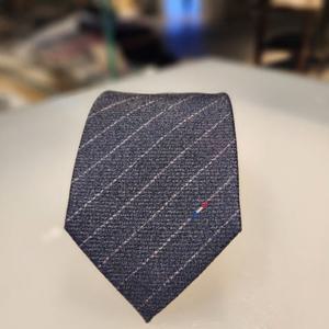 듀퐁셔츠 TE5SM61KA030TGY 25SS 슬림7.5 젊은감각 캐쥬얼 스트라이프 듀퐁 넥타이